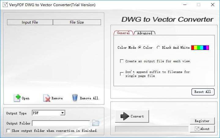 VeryPDF DWG to Vector Converter下载,Cad图纸转换器,格式转换