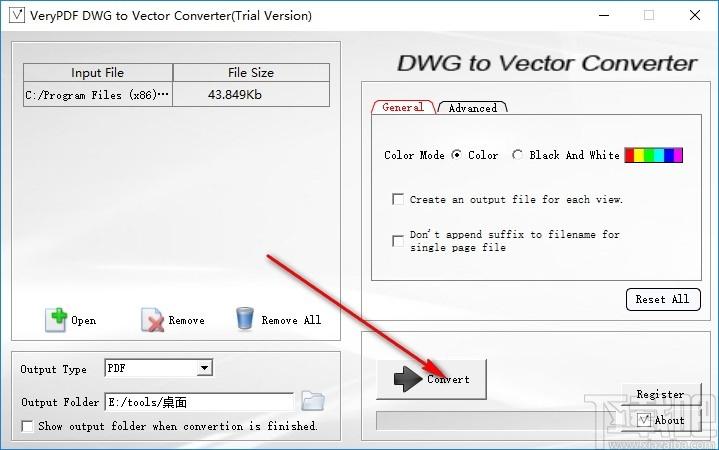 VeryPDF DWG to Vector Converter下载,Cad图纸转换器,格式转换