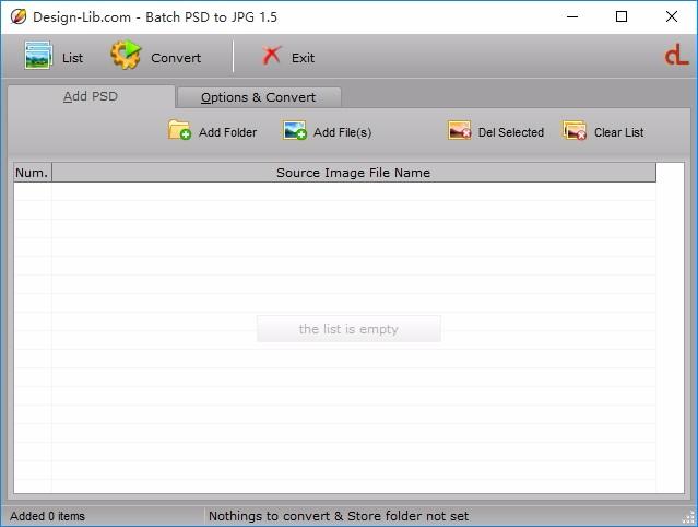 Batch PSD to JPG,批量PSD转JPG,图片转换,转换器