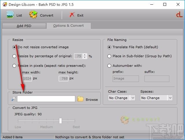 Batch PSD to JPG,批量PSD转JPG,图片转换,转换器