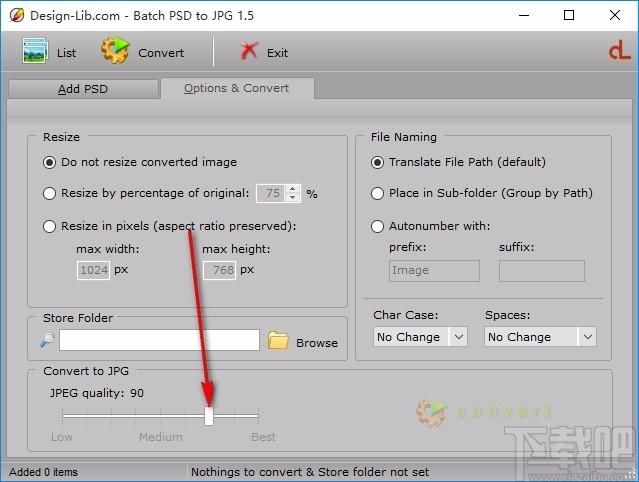 Batch PSD to JPG,批量PSD转JPG,图片转换,转换器