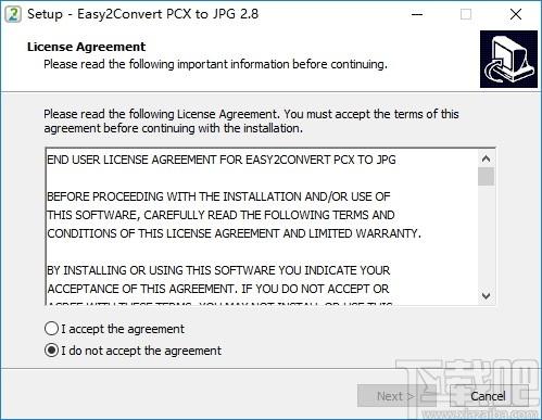 Easy2Convert PCX to JPG下载,PCX转JPG工具,图片转换,格式转换