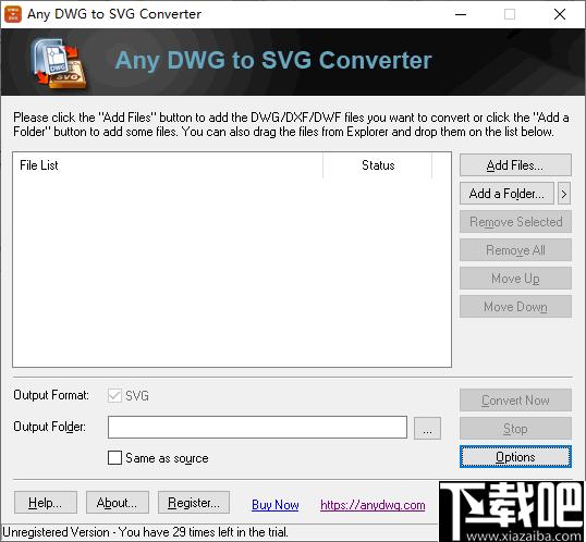 Any DWG to SVG Converter下载,CAD转换,CAD工具