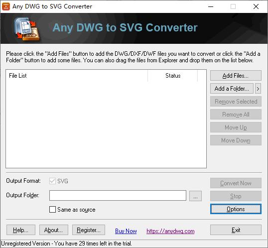 Any DWG to SVG Converter下载,CAD转换,CAD工具